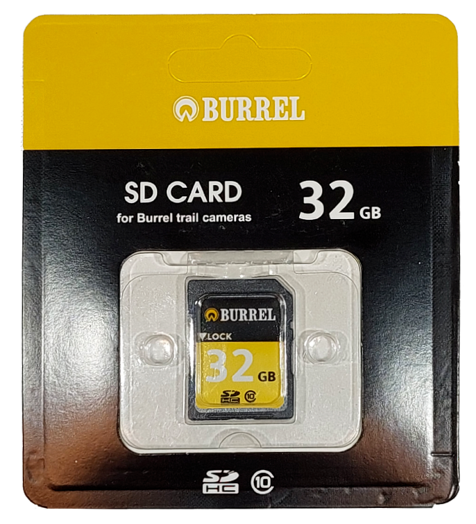 Burrel 32 GB SD muistikortti - Viltkameror och -tillbehör - 6438347045929 - 1