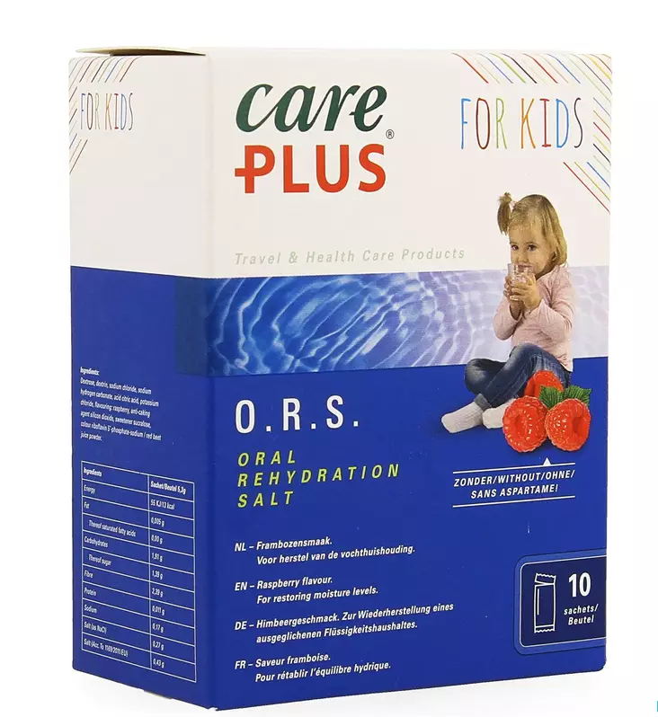 Care Plus Oral Rehydration Salt Kids - Hygien och kemikalier - 8714024311029 - 1