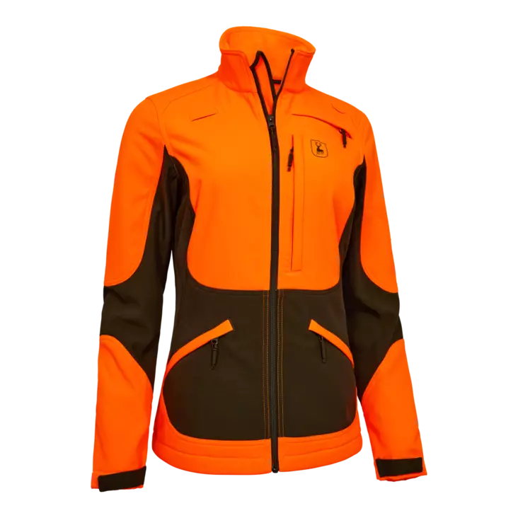 Deerhunter Lady Rogaland Softshell Jacket Safety Orange - Damjaktjackor - 5702827243909 - 1