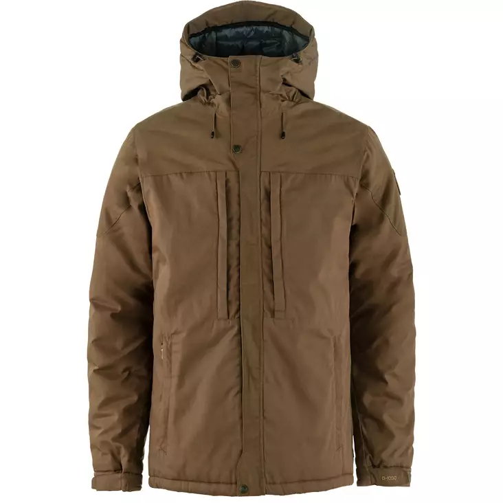 Fjällräven Skogsö Padded Jacket M Dark Oak - Dunjackor herrar - 7323451112249 - 1