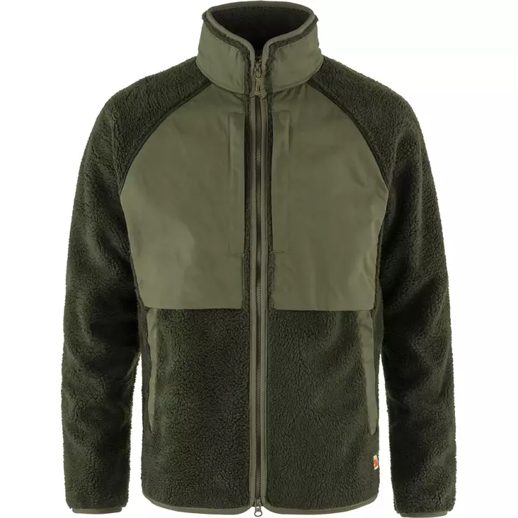 Fjällräven Vardag Pile Jacket M Deep Forest-Laurel Green - Mellanjackor - 7323450913199 - 1