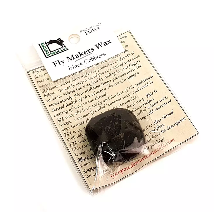 Fly Makers Wax n.4 Black Cobblers - Övriga kemikalier - 762820199479 - 1