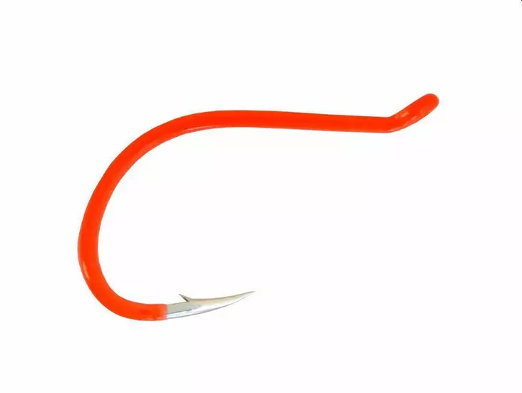 Gamakatsu Octopus Hook Fluorescent Orange - Tubflugkrokar - 089726078739 - 1