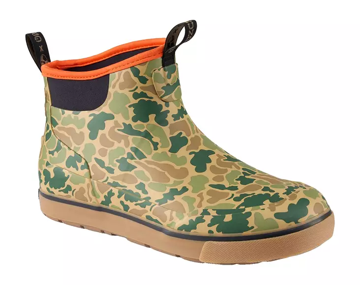 Grundens Deck-Boss Ankle Boot - Hi-Fives Camo - Fiskeskor och -stövlar - 0840316330909 - 1