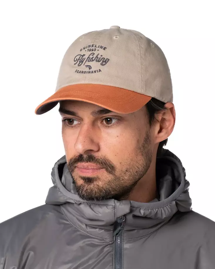 Guideline Fly Fishing Cap Khaki/Pumpkin - Kepsar - 7033841110679 - 1