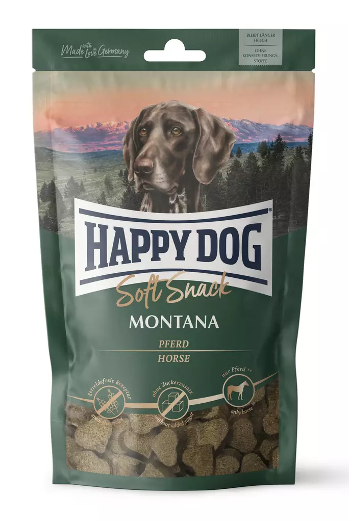 Happy Dog Soft Snack Montana 100g - Happy Dog Snack -träningsgodis - 60689 - 1