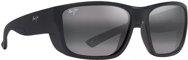 Maui Jim Amberjack - Matte Black Frame with Neutral Grey Lens - Glaslinser - 603429078409 - 1