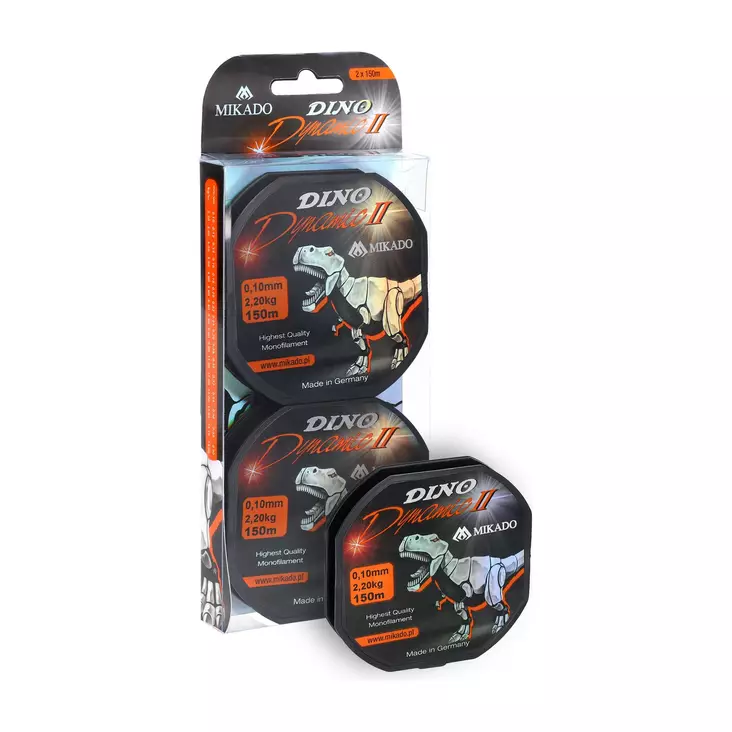 Mikado Dino Dynamic II 150m - Monofila feeder- & matchlinor - 5900637809449 - 1
