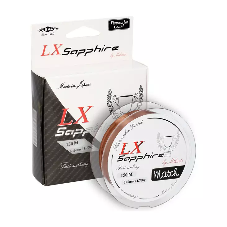 Mikado LX Sapphire Match 150m - Monofila feeder- & matchlinor - 5900637811749 - 1