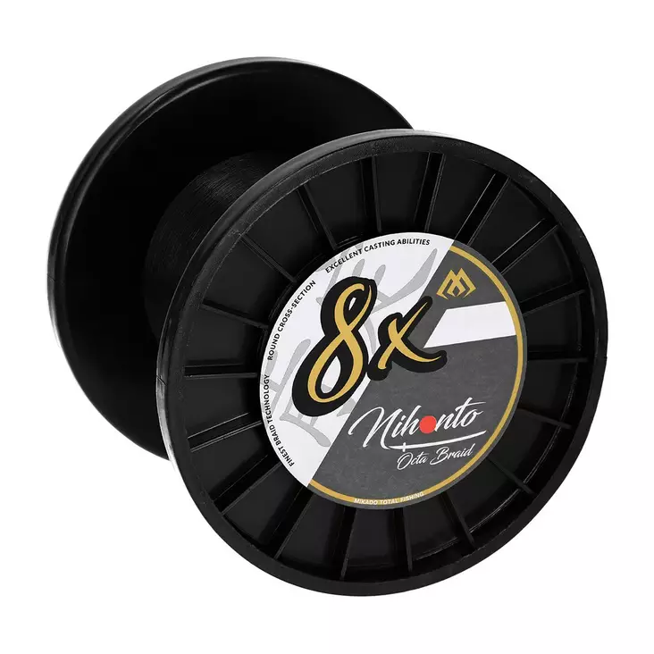 Mikado Nihonto Octa Braid 900m Black - Flätade linor - 5900637814849 - 1