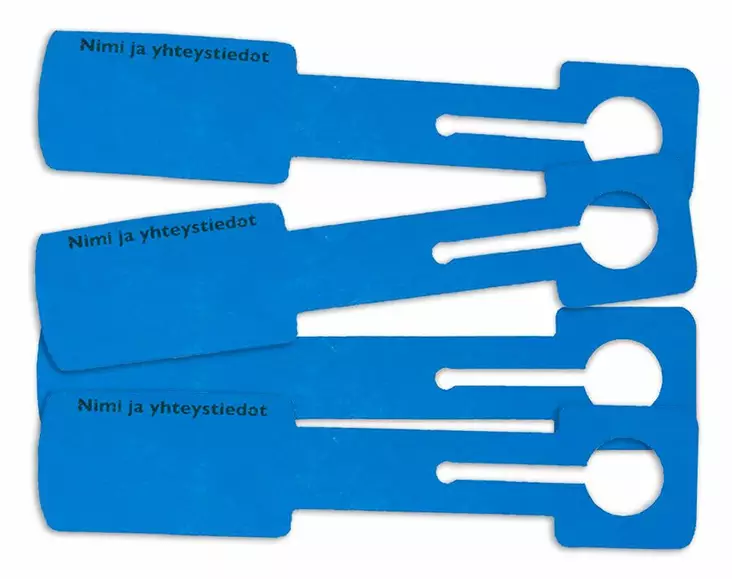 Nimilipukkeet 4kpl - Tillbehör - 6418252132549 - 1