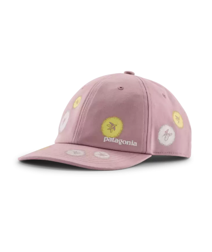 Patagonia Kids Funhoggers Hat Fireflies Quiet Violet - Truckers - 198077563549 - 1