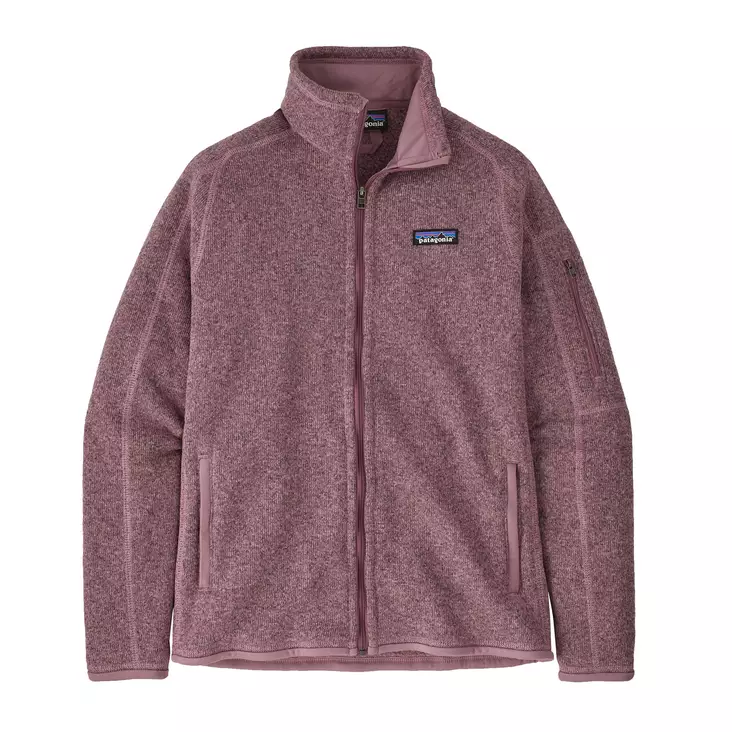 Patagonia W's Better Sweater Jacket Evening Mauve - Fleecetröjor - 195699624269 - 1