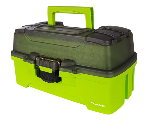 Plano One-Tray Tackle Box Bright Green - Dragväskor och -lådor - 024099007849 - 1