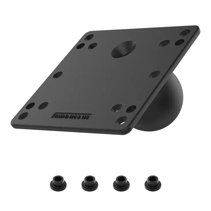 RAM 100x100mm VESA Plate with Ball D - RAM Mounts, D-storlek - 793442202469 - 1