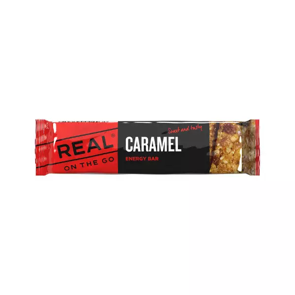 Real Turmat Caramel Energy Bar - Campingmat - 7036480092559 - 1