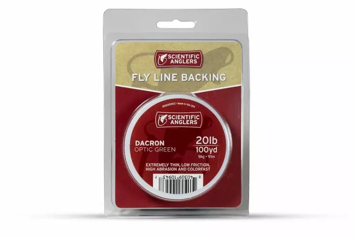 Scientific Anglers Backing Optic Green - Traditionella - 840309119429 - 2