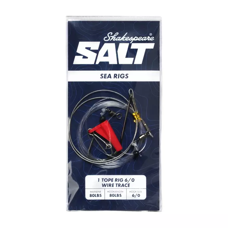 Shakespeare Tope Rig Wire Trace 6/0 - Riggar för bottenfiske & torsk - 043388130969 - 1