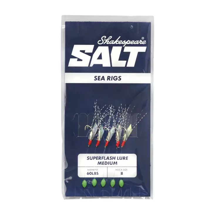Shakespeare Superflash Lure Medium - Sabiki- & makrillriggar - 043388130709 - 1
