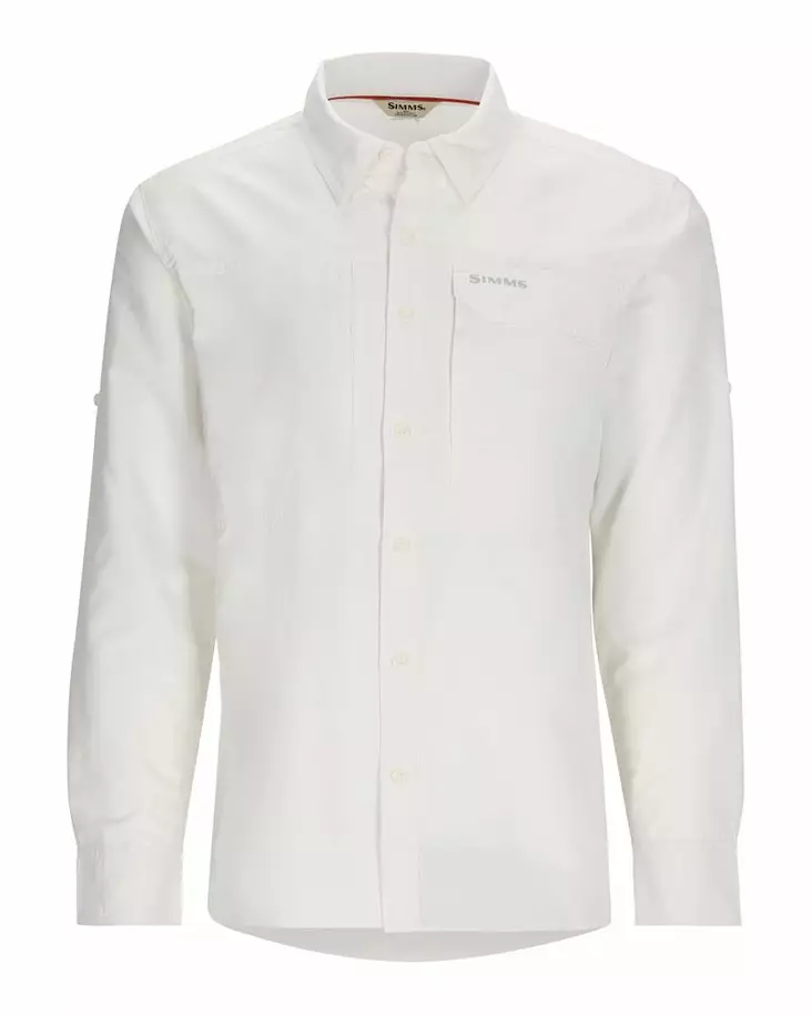 Simms Guide Shirt White - Skjortor - 694264691779 - 2