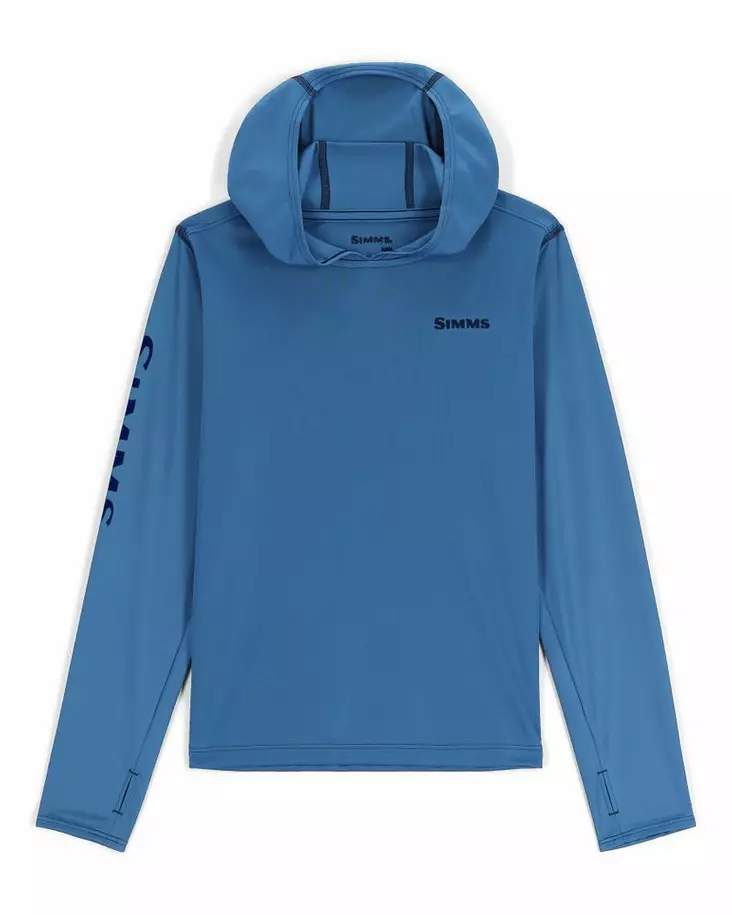 Simms Kid's Solar Tech Hoody Sterling - Huvtröjor - 694264604069 - 2