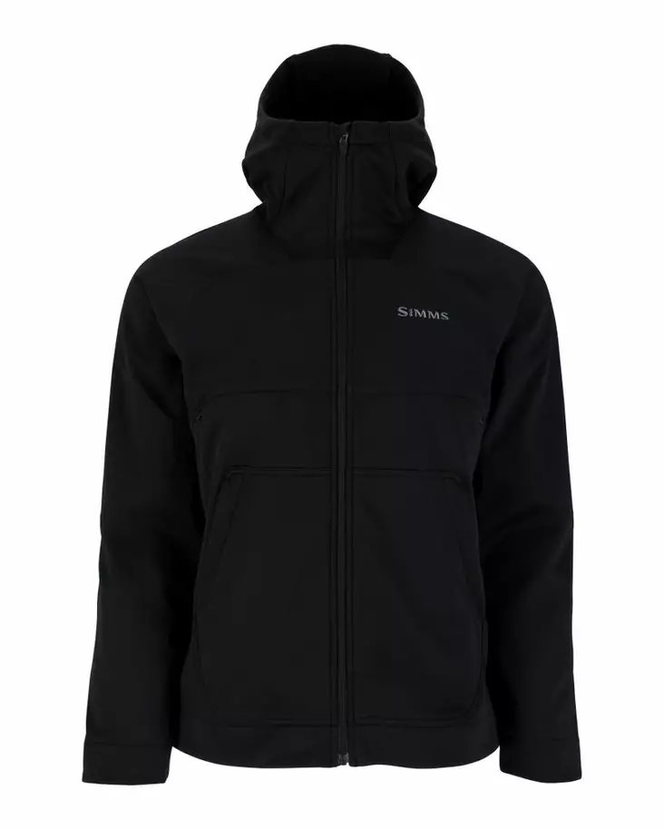 Simms Saginawa Hoody Black - Huvtröjor - 694264677759 - 2