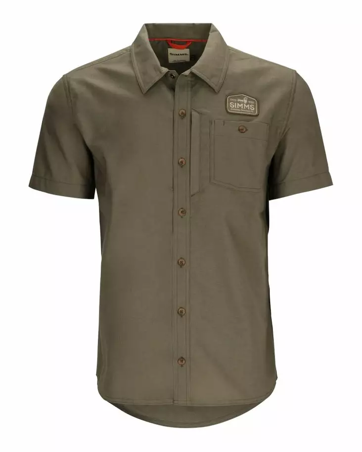 Simms Shop Shirt Dark Stone - Skjortor - 694264639849 - 2