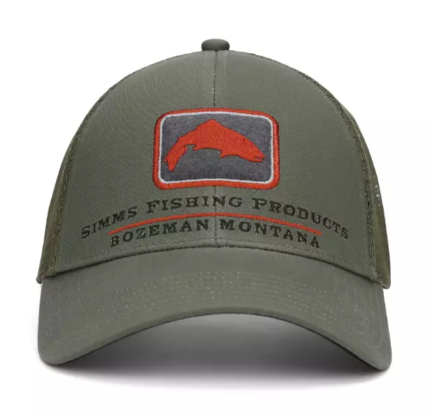 Simms Trout Icon Trucker Smokey Olive - Kepsar - 694264669099 - 1