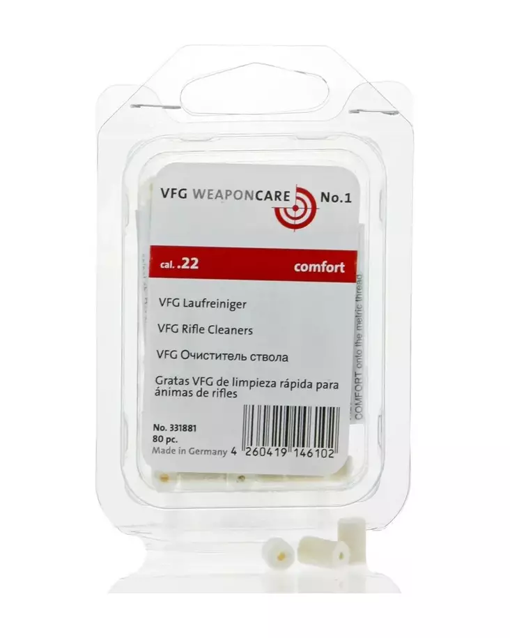 VFG Puhdistustuppo 7,5mm 50pc - Övriga vapenunderhållsprodukter - 4260419146409 - 1