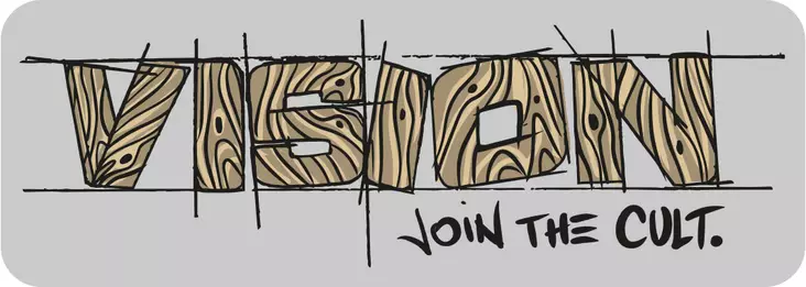 Vision Join The Cult Sticker 150mm - Övriga verktyg och tillbehör - 6417512843249 - 1