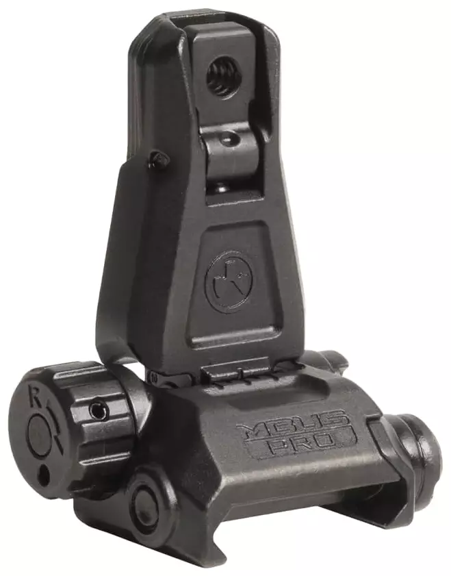 Magpul MBUS Pro - Back-Up Sight – Rear - Järnsikten för gevär - MAG276-BLK - 1