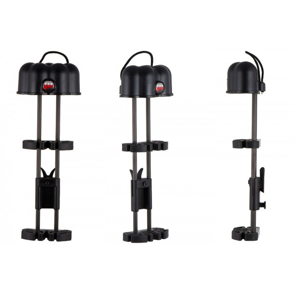 Maximal EDGE Nuoliteline 4-Nuolta Musta - Pilarställningar för fjädrar - TP715BLK - 1