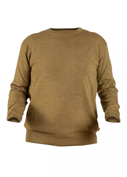 Nordhunt Asbjorn O-Neck Knit Straw Melange - Jägartröjor - 40450-SM-XL - 1