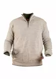 Nordhunt Runar Quarter Zip Savanne Melange - Jägartröjor - 40451-SAV-L - 1