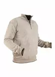Nordhunt Runar Quarter Zip Savanne Melange - Jägartröjor - 40451-SAV-L - 2