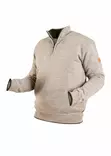 Nordhunt Runar Quarter Zip Savanne Melange - Jägartröjor - 40451-SAV-L - 3
