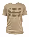 Nordhunt Ammo Flag T-Shirt Coyote - Jägartröjor - 25204-C-2XL - 1