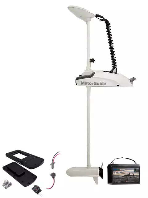 MotorGuide Xi3 SW 55lb 12V 60'' GPS with MaxLi Marine LiFePO4 - Motor Guide -elmotorer - 941600090M - 1