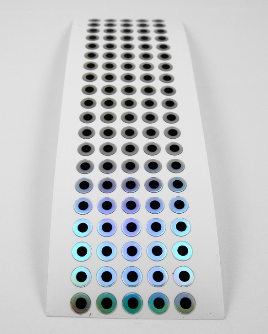 Tarrasilmä 100pcs 6mm - Klisterögon - SAMTS1006MM - 1