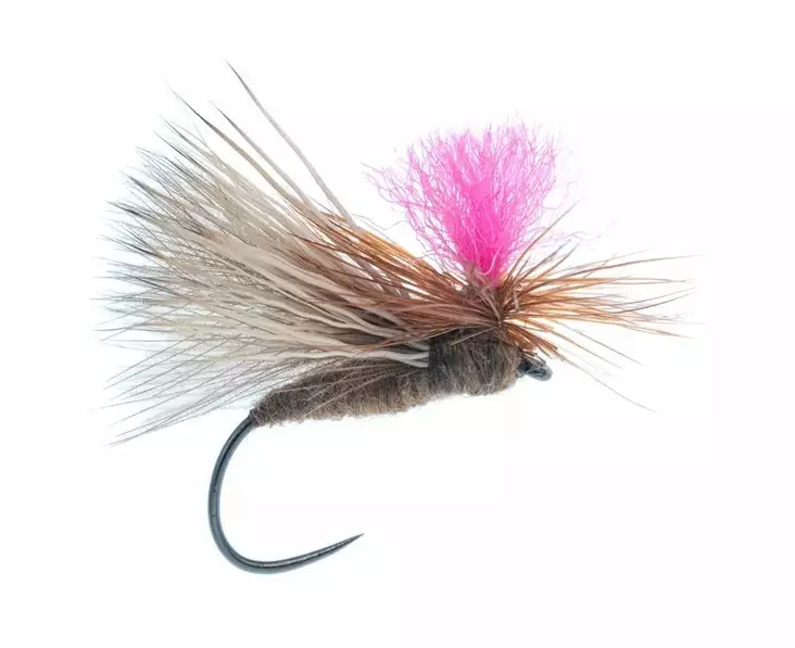 CDC Caddis Barbless Brown - Torrflugor - G1113BL-10BR - 1