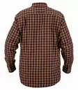 Nordhunt Sermen Flannel Shirt Navy / Tobacco Check - Jägartröjor - NH600224-259-S - 3