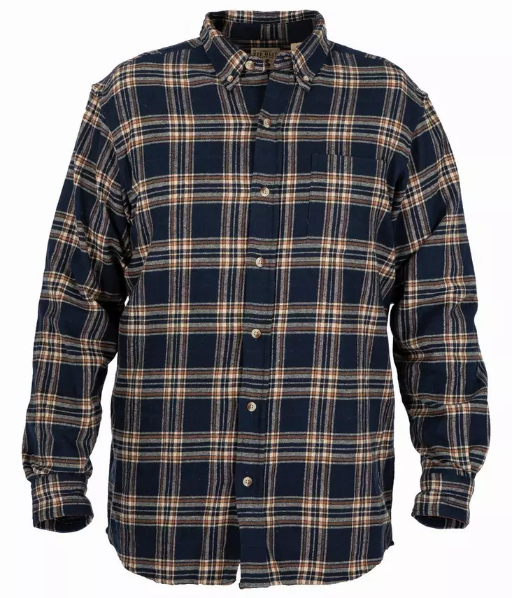 Nordhunt Ohio Flannel Shirt Navy - Jägartröjor - NH23443-S - 1
