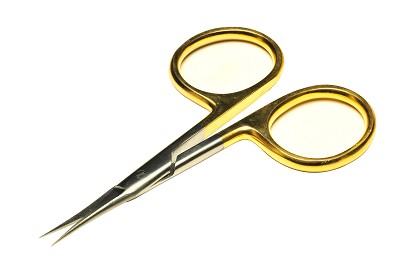 Veniard Gold Loop 4in Micro Tip Scissors -sidontasakset - Saxar - 5056304626885 - 1